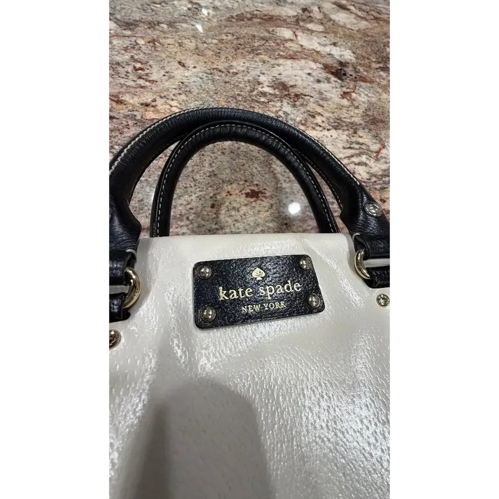 Kate Spade Black and White Satchel